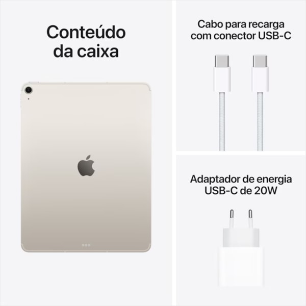 Apple iPad Air 256GB 12RAM M4 13''  Wi-Fi ( 2026 ) - Estelar-f3c90080-6ca7-421f-a727-7a2952705b4a