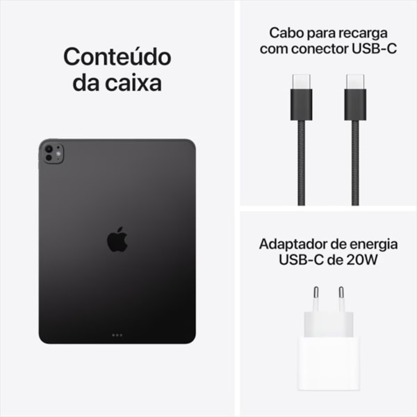 Apple iPad Pro 256GB 12RAM M5 13''  Wi-Fi ( 2026 ) - Preto-6243ac6d-c011-48de-a3bc-b9db5d2f559a