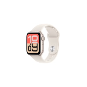 Apple Watch SE 3ª Geração 40mm GPS Pulseira Esportiva Estelar