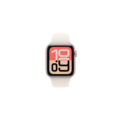 Apple Watch SE 3ª Geração 40mm GPS Pulseira Esportiva Estelar