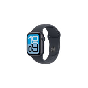 Apple Watch SE 3ª Geração 40mm GPS Pulseira Esportiva Meia Noite