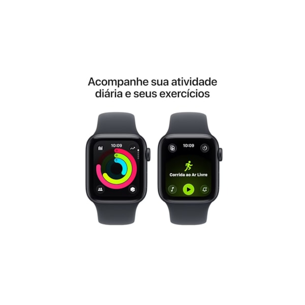 Apple Watch SE 3ª Geração 40mm GPS Pulseira Esportiva Meia Noite-23dffd29-c11b-4e98-a740-babf0f698c32