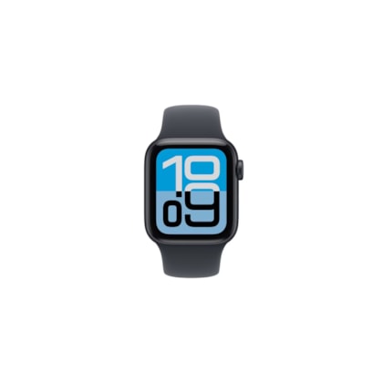 Apple Watch SE 3ª Geração 44mm GPS Pulseira Esportiva Meia Noite