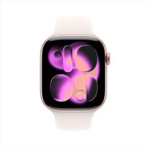 Apple Watch Series 11 42mm Alumínio GPS Pulseira Esportiva Ouro Rosa