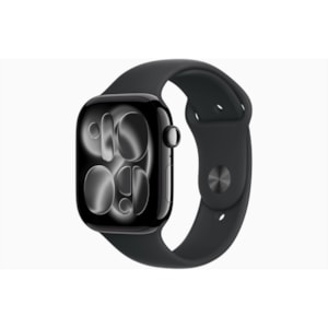 Apple Watch Series 11 46mm Alumínio GPS Preto Brilhante