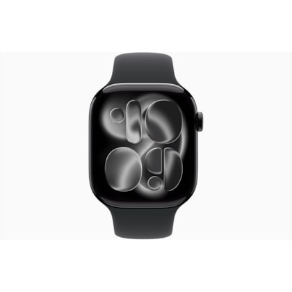 Apple Watch Series 11 46mm Alumínio GPS Preto Brilhante