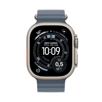 Apple Watch Ultra 3 49mm GPS + Celular Ocean Band Azul