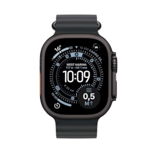 Apple Watch Ultra 3 49mm GPS + Celular Ocean Band Preto
