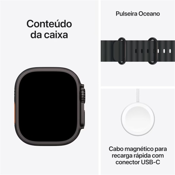 Apple Watch Ultra 3 49mm GPS + Celular Ocean Band Preto-88985ee8-2973-4e59-941d-1c7220ac26c9