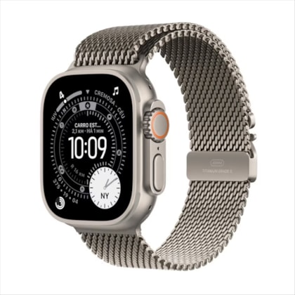 Apple Watch Ultra 3 49mm GPS + Celular Titanio Milanes Natural