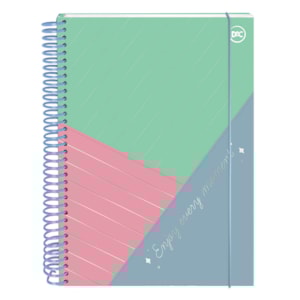 Caderno espiral capa dura