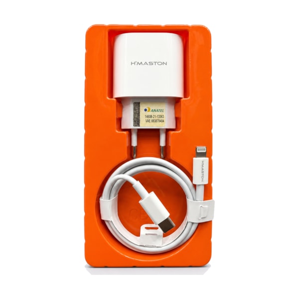 Carregador H’Maston USB-C 30W para iOS Cabo Light Compatível iPhone 5 ao iPhone 14-a4f84ef7-94e9-4dc4-a498-517e6ada7e15