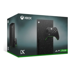 Console Xbox Series X 2TB Edição Especial Galaxy Black