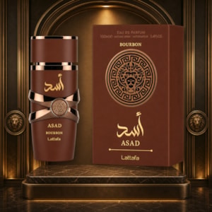 Lattafa Asad Bourbon Eau de Parfum Masculino 100ML