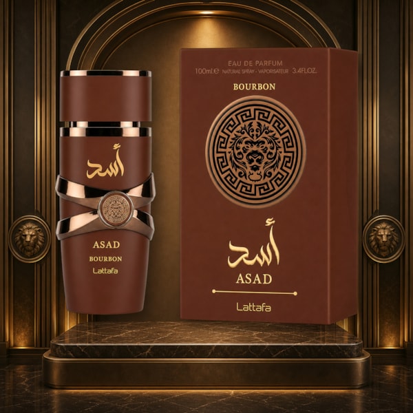 Lattafa Asad Bourbon Eau de Parfum Masculino 100ML-3e31f61b-6253-40cf-86e0-84e612984cc0