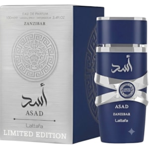 Lattafa Asad Zanzibar Edição Limitada Masculino 100ML