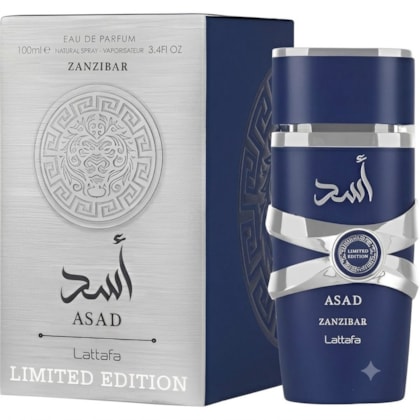 Lattafa Asad Zanzibar Edição Limitada Masculino 100ML